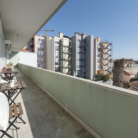 Ferienwohnung Vista Espetacular Baixa E Rio Lissabon Exterior foto