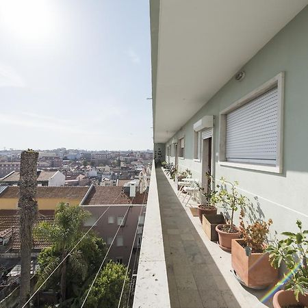 Ferienwohnung Vista Espetacular Baixa E Rio Lissabon Exterior foto